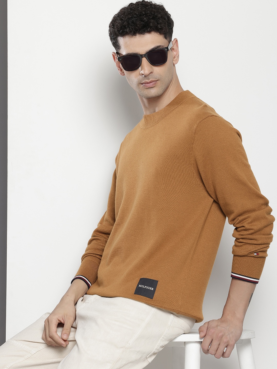 

Tommy Hilfiger Long Sleeves Pullover, Brown