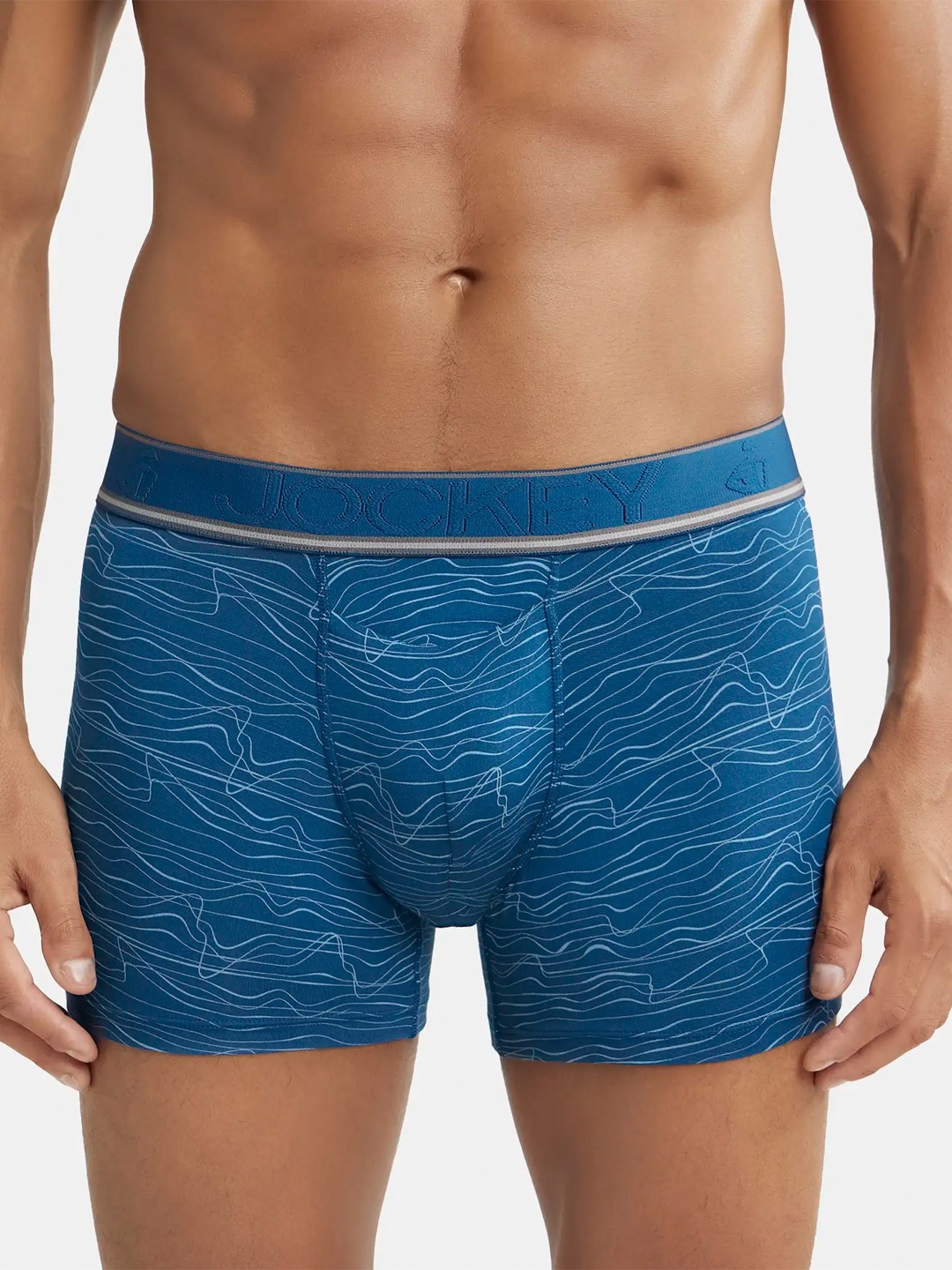 

Jockey Printed Boxers Briefs HG32-0105-POS01, Blue