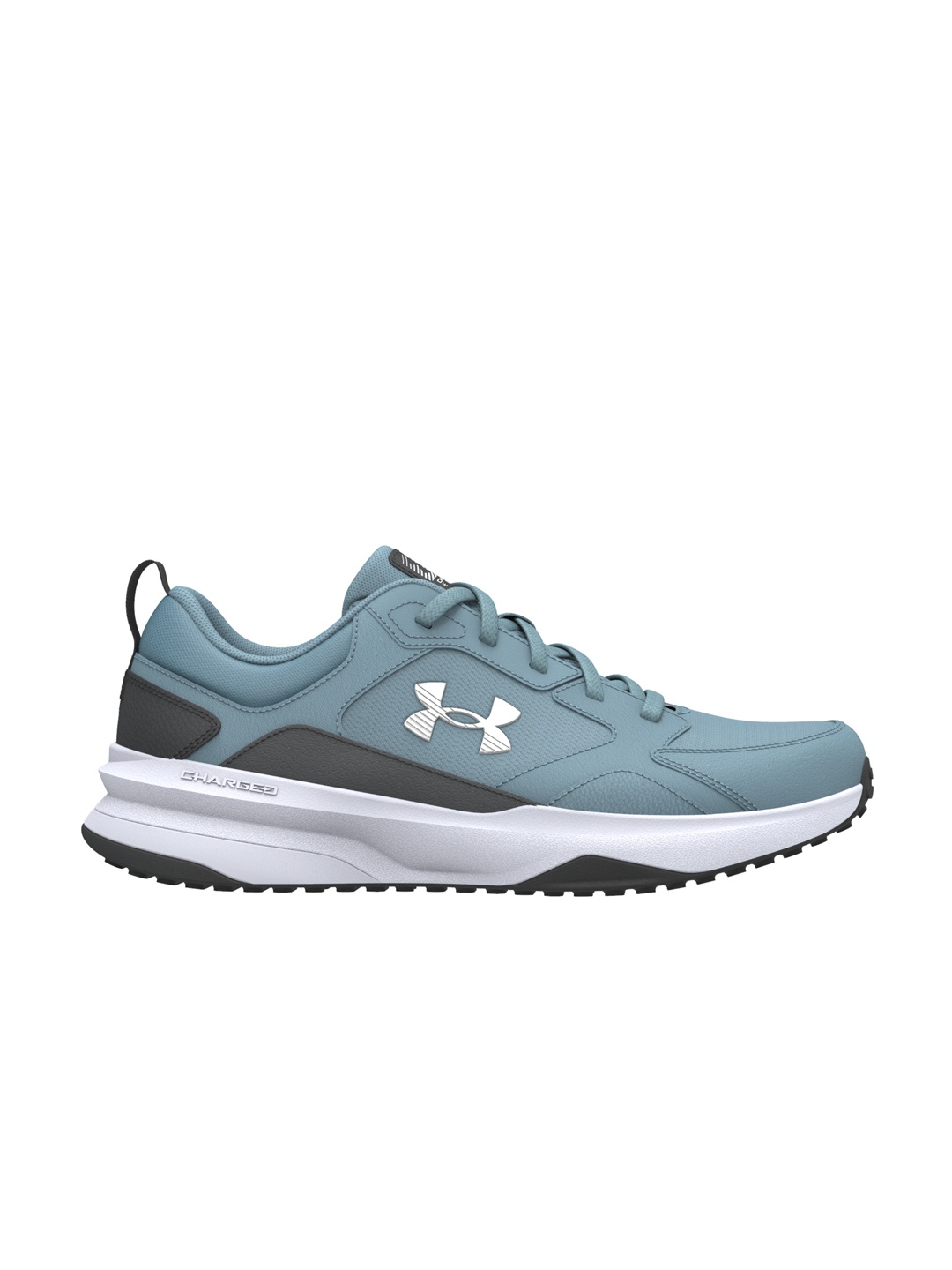 

UNDER ARMOUR Men UA Charged Edge Leather Training or Gym Shoes, Blue