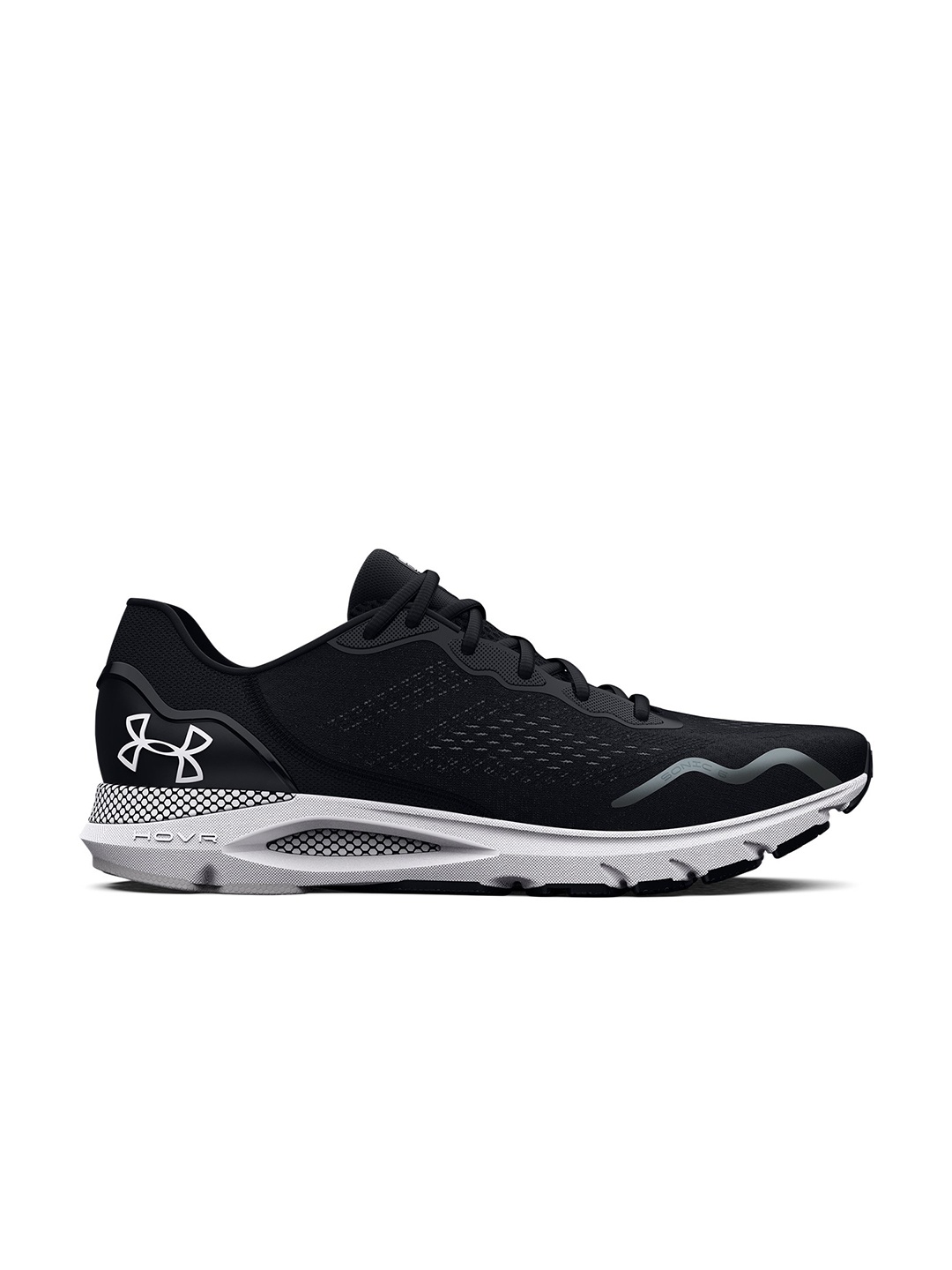 

UNDER ARMOUR Men Woven Design HOVR Sonic 6 Running Shoes, Black