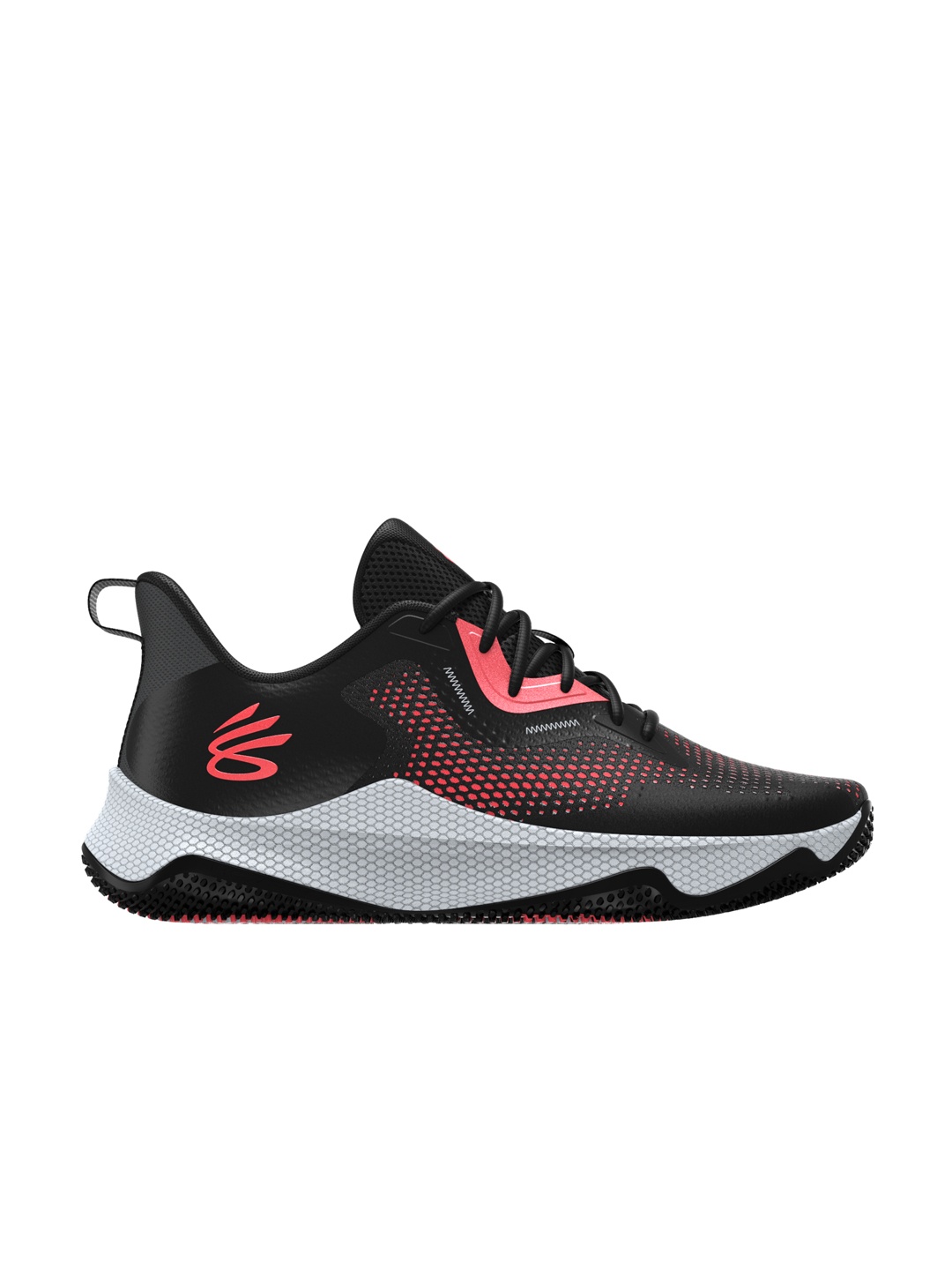 

UNDER ARMOUR Unisex Curry Hovr Splash 3 Basketball Shoes, Black