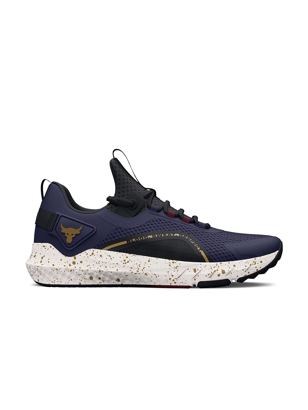 

UNDER ARMOUR Men Navy Blue Textile Training or Gym Shoes