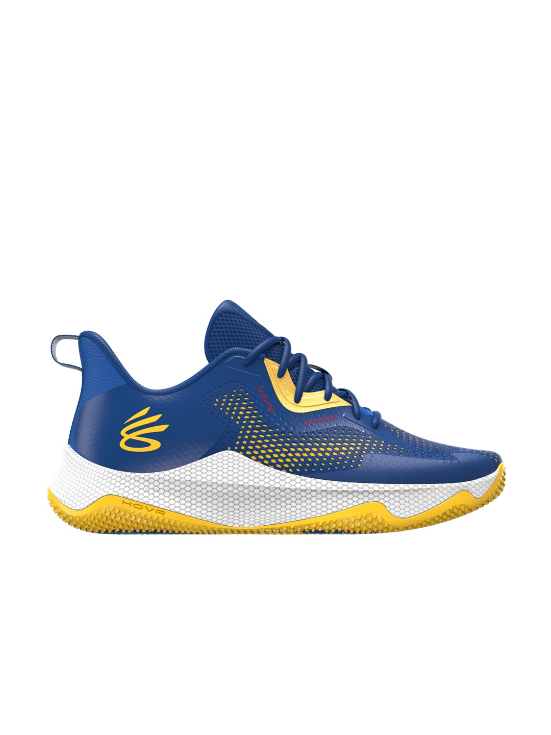 

UNDER ARMOUR Unisex Curry Hovr Splash 3 Basketball Shoes, Blue