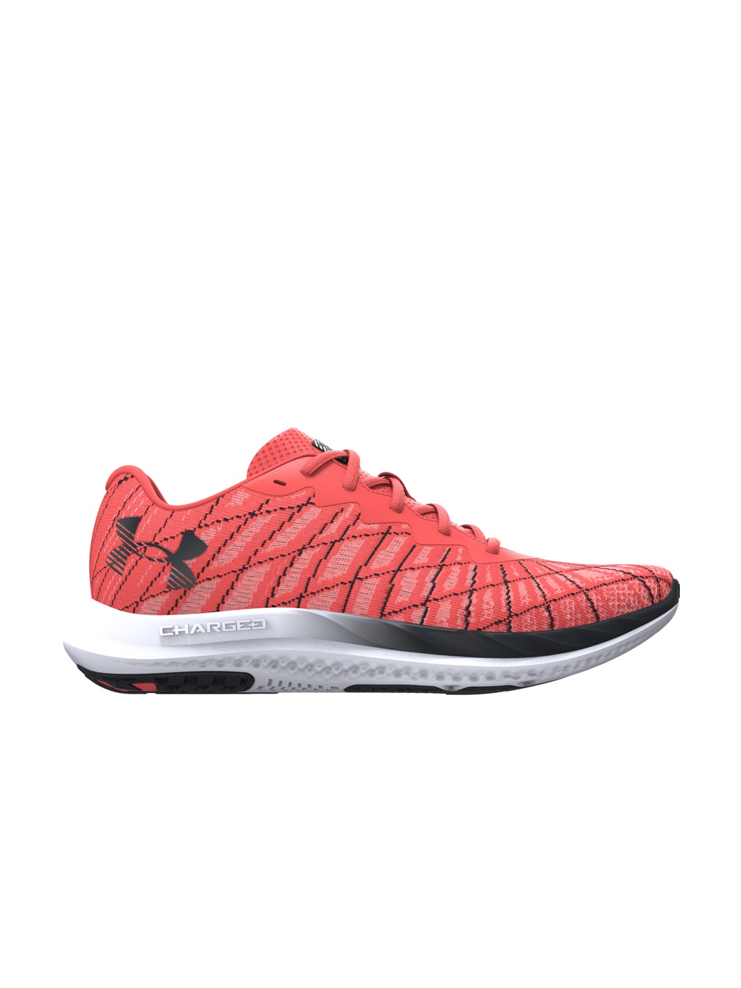 

UNDER ARMOUR Men UA Charged Breeze 2 Textile Running Non-Marking Shoes, Orange