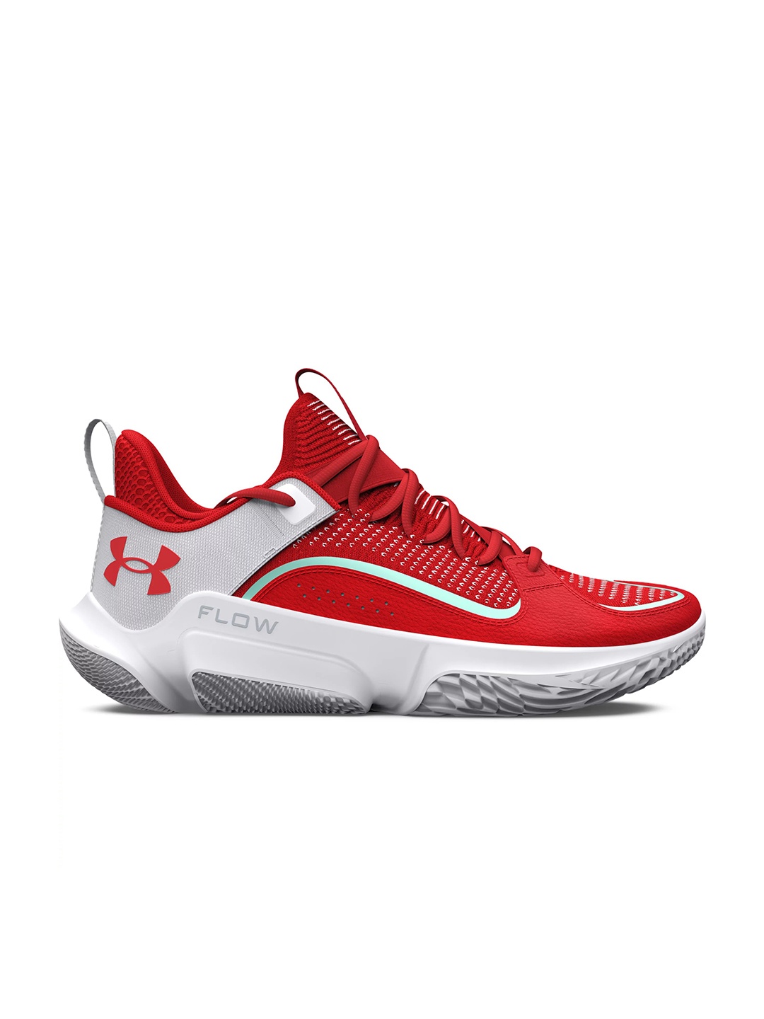 

UNDER ARMOUR Unisex FLOW FUTR X 3 Basketball Shoes, Red