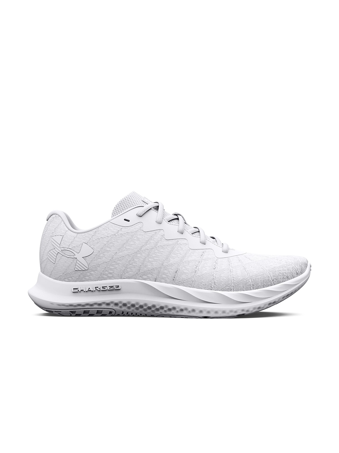 

UNDER ARMOUR Men Woven Design Charged Breeze 2 Running Shoes, White