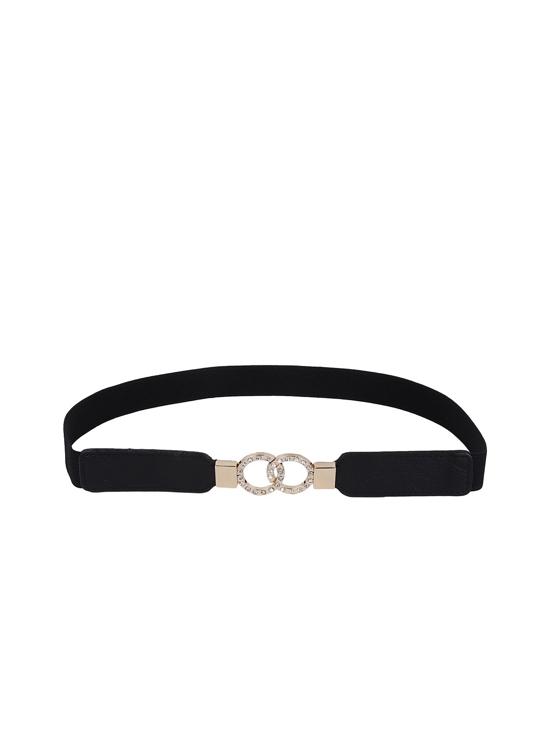 

Swiss Design Women Embellished Belt, Black