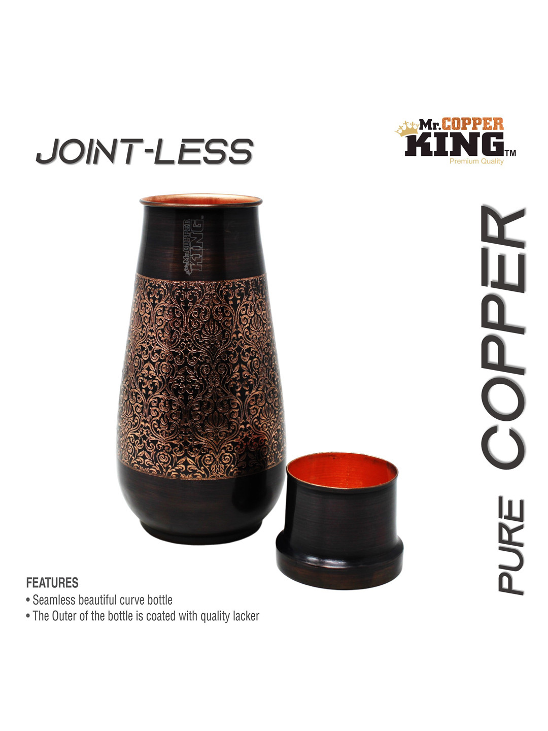 

MR. COPPER KING Printed Copper Canister 1 Ltr