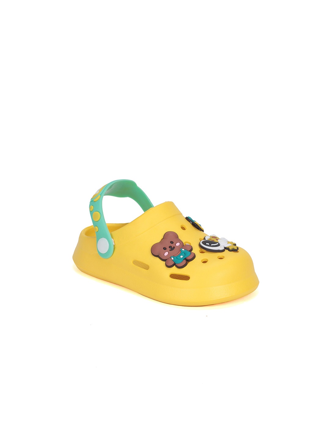

Lil Lollipop Kids Astronaut Applique Anti-Slip Clogs, Yellow