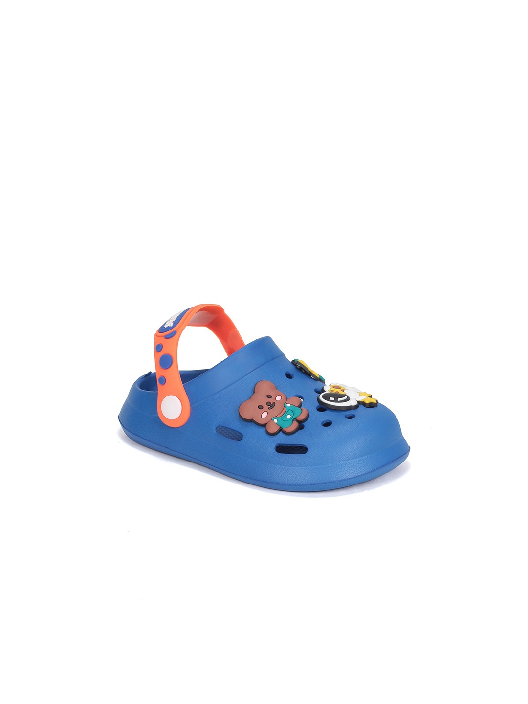 

Lil Lollipop Kids Astronaut Applique Anti-Slip Clogs, Navy blue