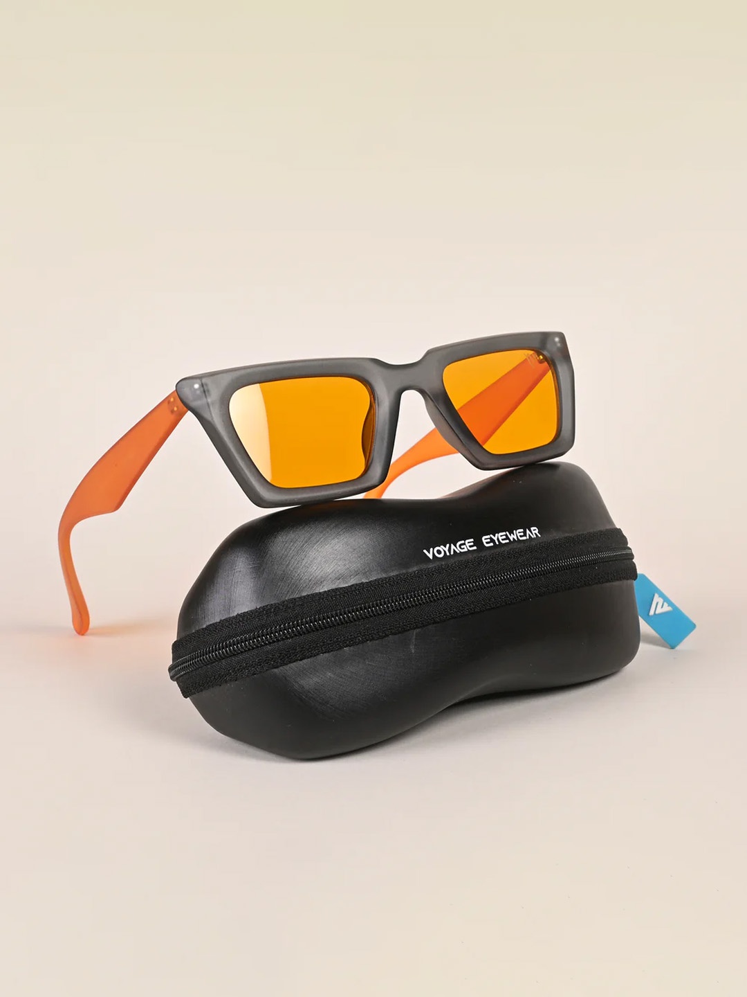 

Voyage Wayfarer Lens with UV Protected Sunglasses, Orange