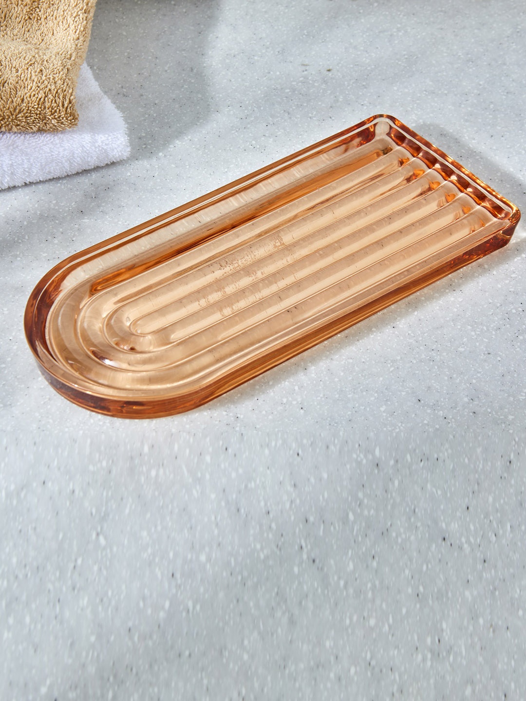 

Home Centre Nova Dastkari Brown Textured Sink Tray