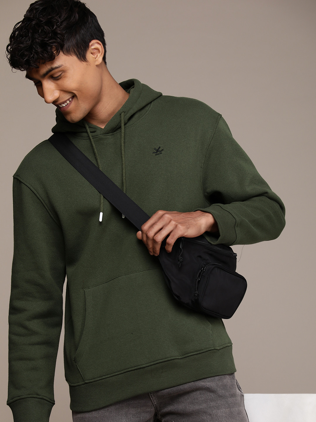 

WROGN Hooded Sweatshirt, Olive