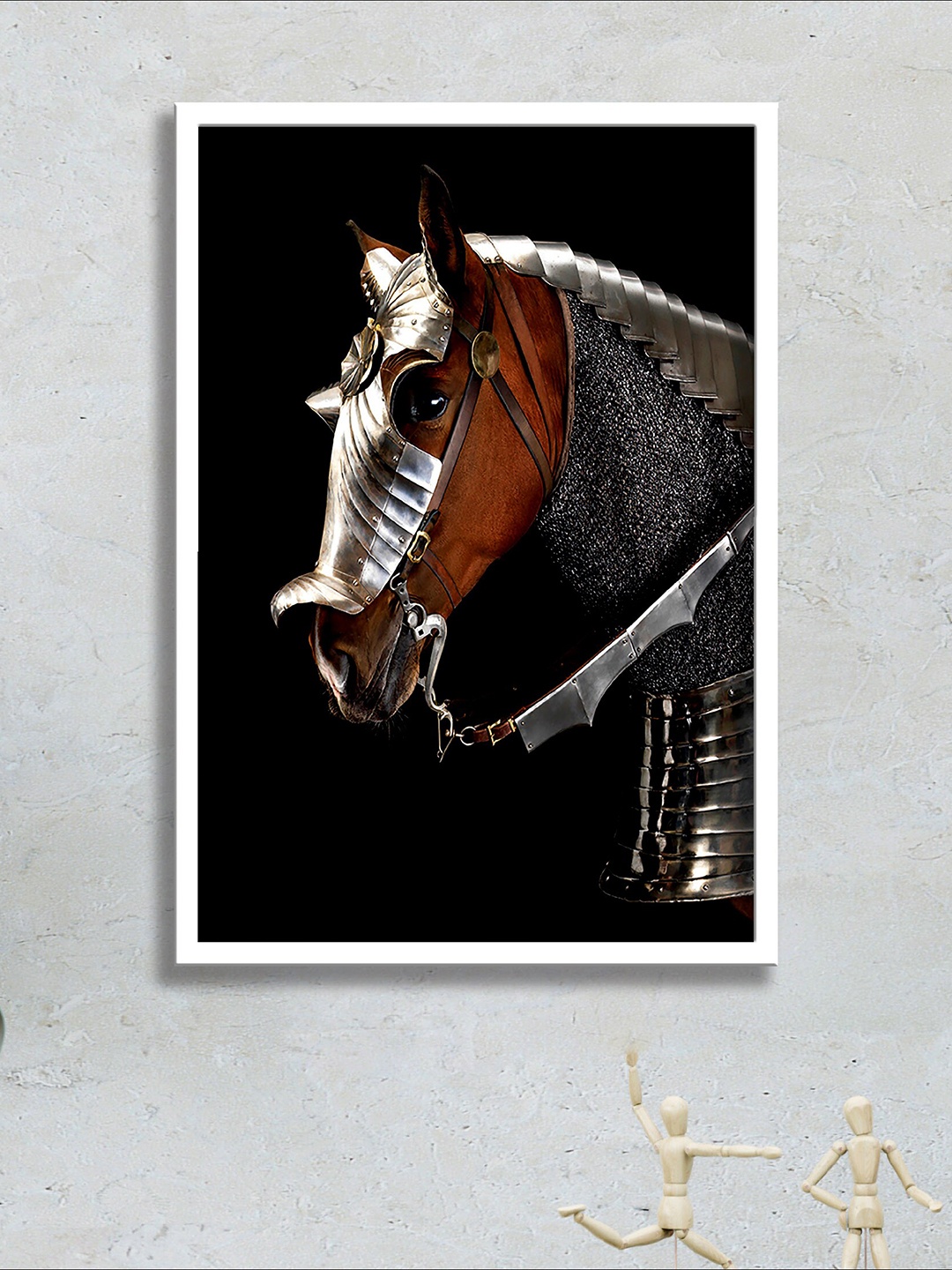 

SAF Black & Brown Horse Face Wall Art