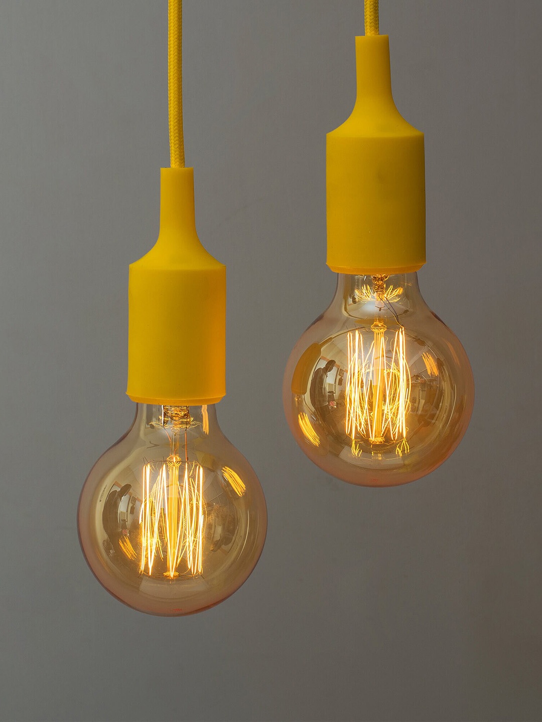 

Homesake Yellow 2-Pieces Pendant Ceiling Lamp