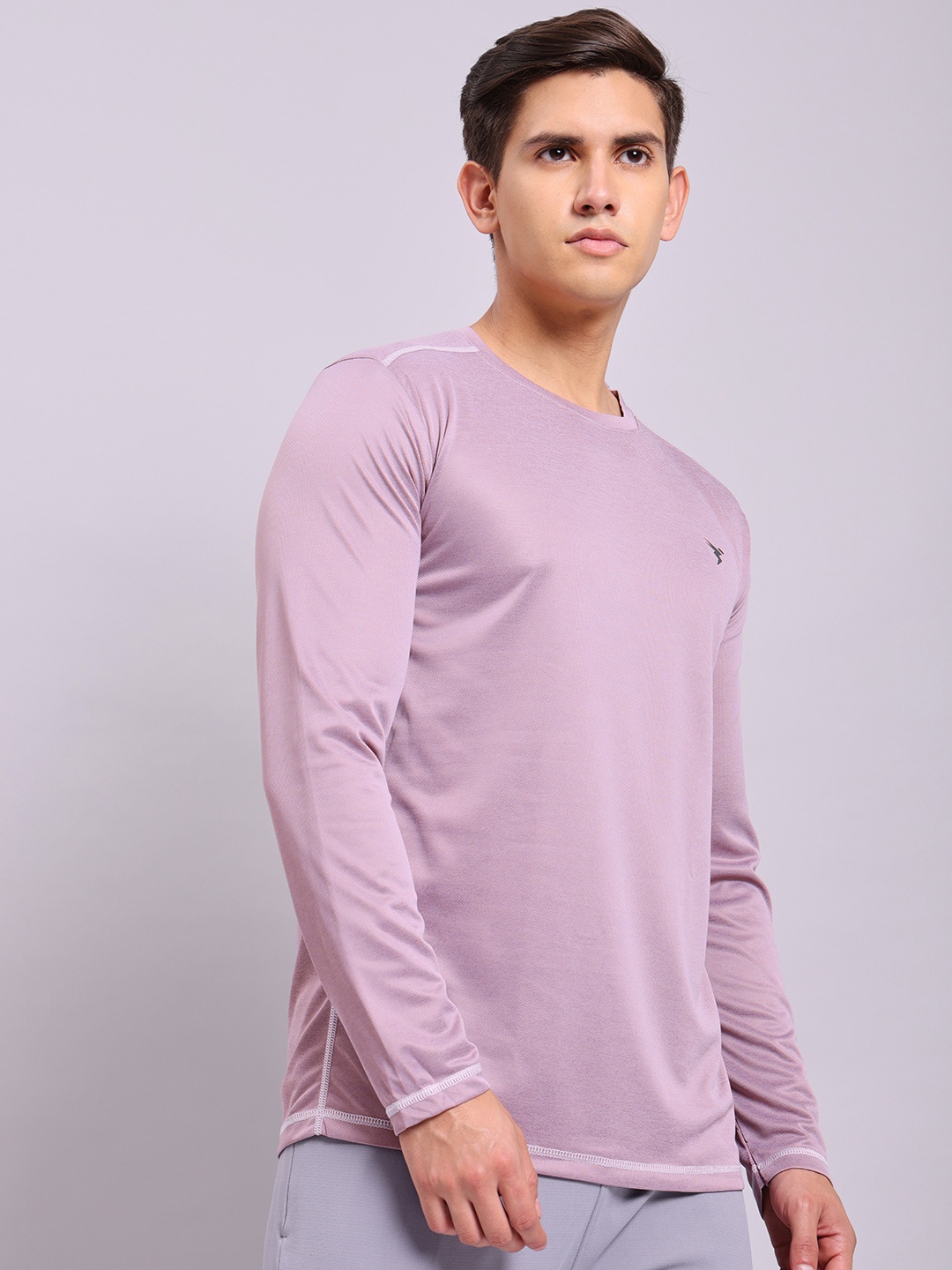

Technosport Antimicrobial Long Sleeves Slim Fit T-Shirt, Pink