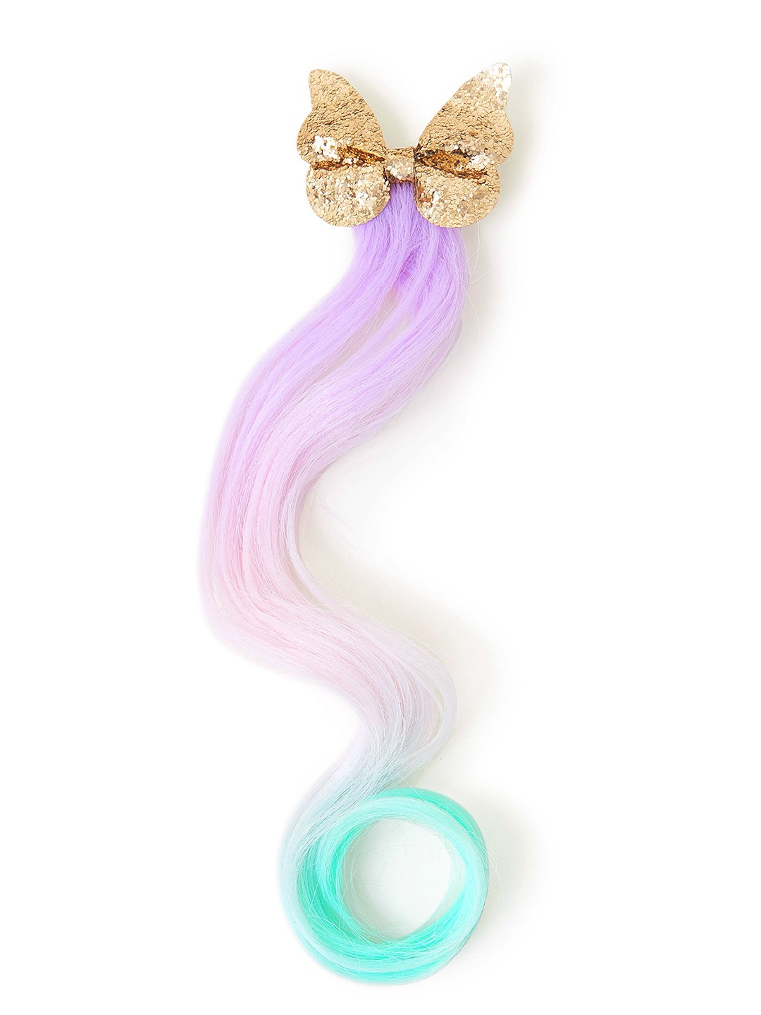 

Accessorize London Girl Butterfly Fake Hair Extension, Purple