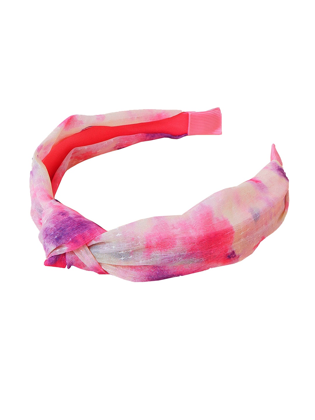 

Accessorize London Girls Tie & Dye Knot Hairband, Purple