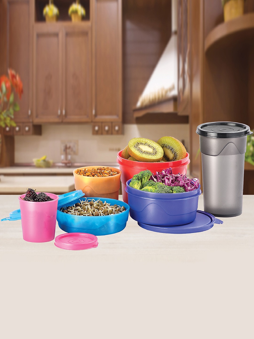 

Cello 6-Pieces Assorted Leak Proof Food Containers