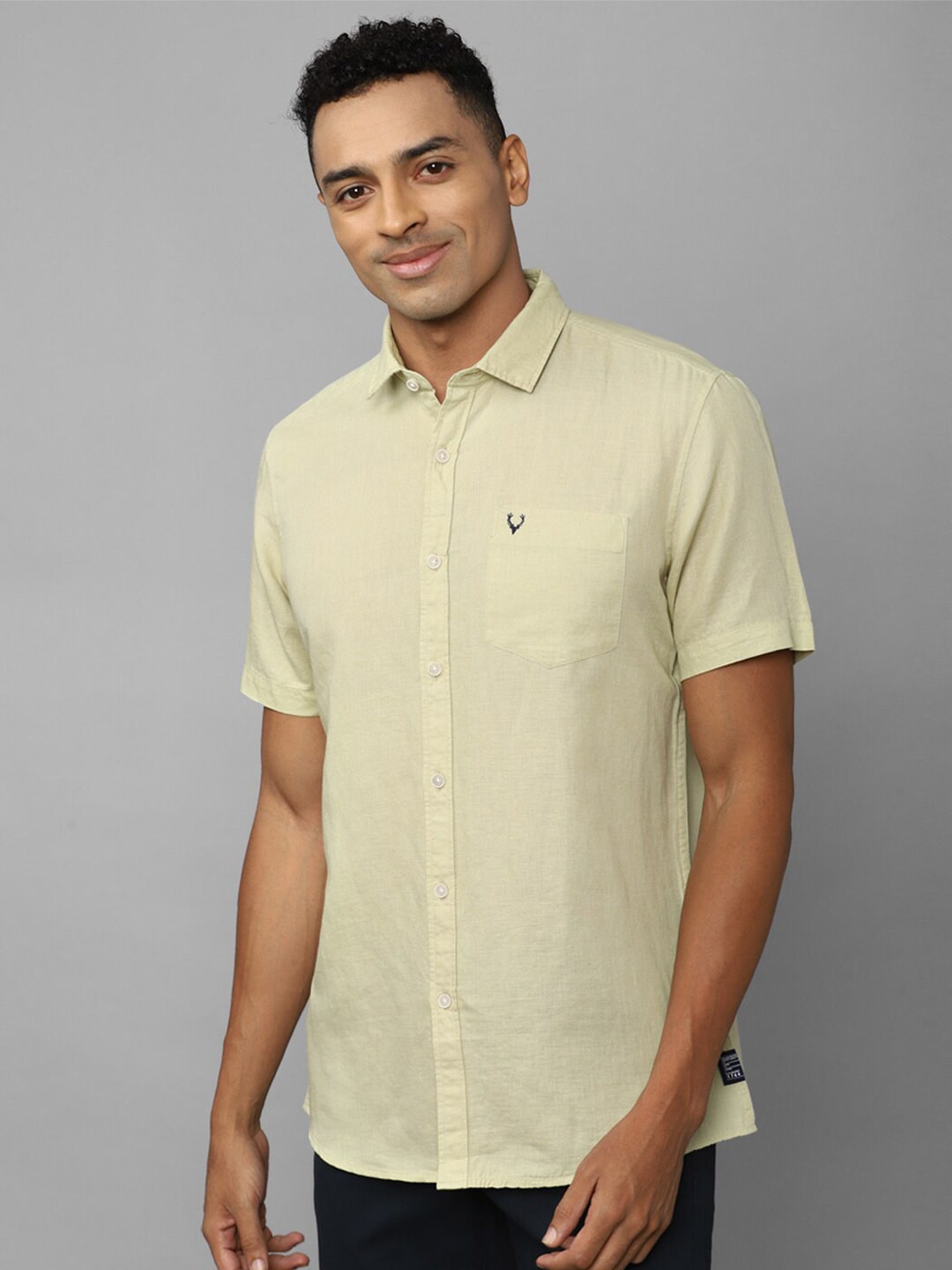 

Allen Solly Sport Opaque Casual Shirt, Yellow