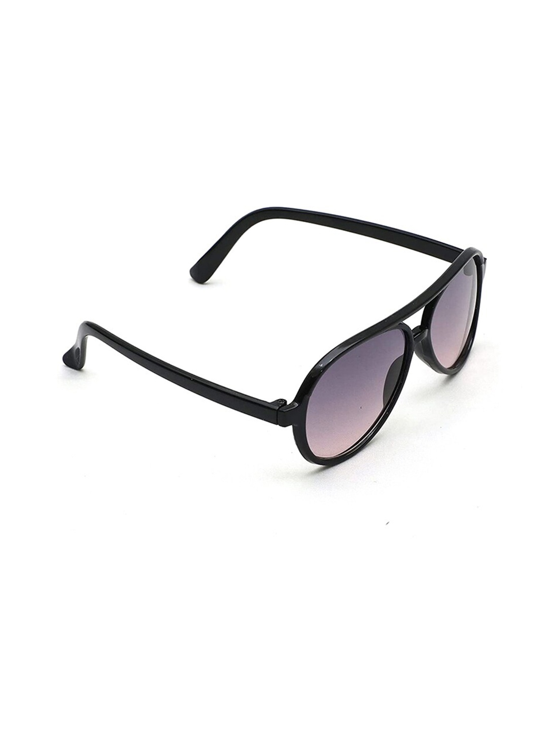 

Spiky Kids Full Rim Aviator Sunglasses with UV Protected Lens 1232_BLACK_BLACK