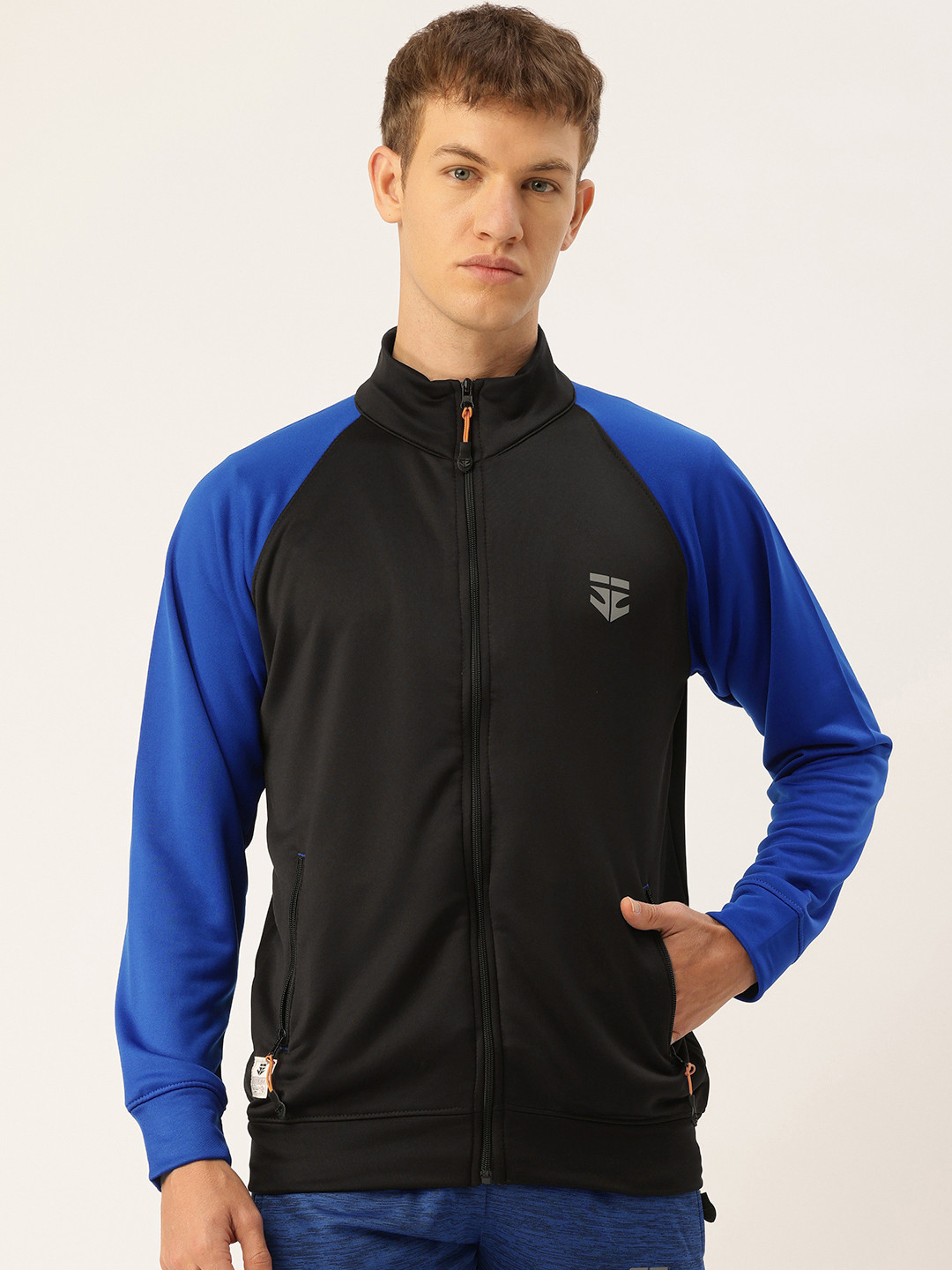 

Sports52 wear Dry Fit Lightweight Training or Gym Sporty Jacket, Black