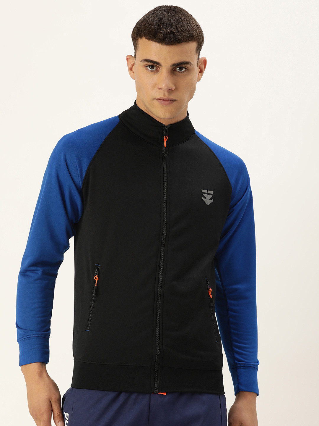 

Sports52 wear Solid Lightweight Training Dry Fit Sporty Jacket, Black
