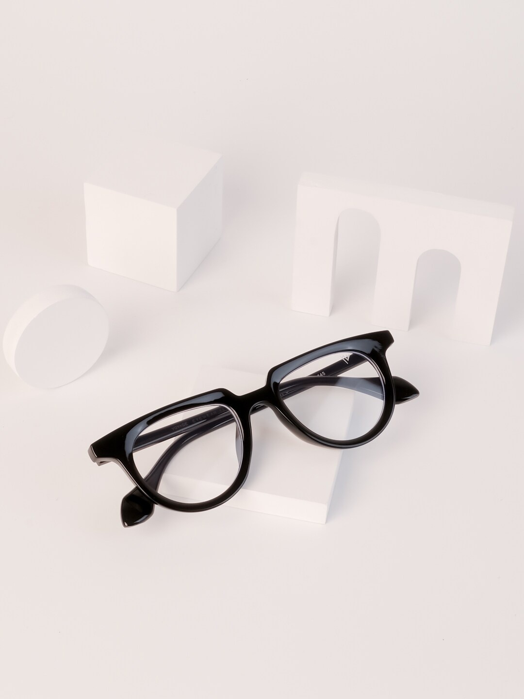 

Voyage Full Rim Round Frames 3681MG4091, Black