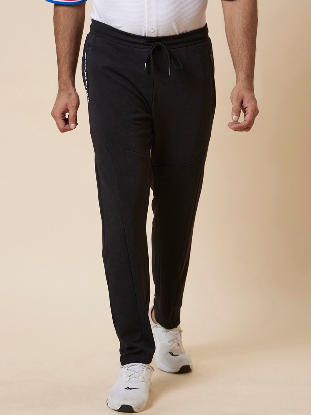 

Globus Men Black Pure Cotton Track Pants