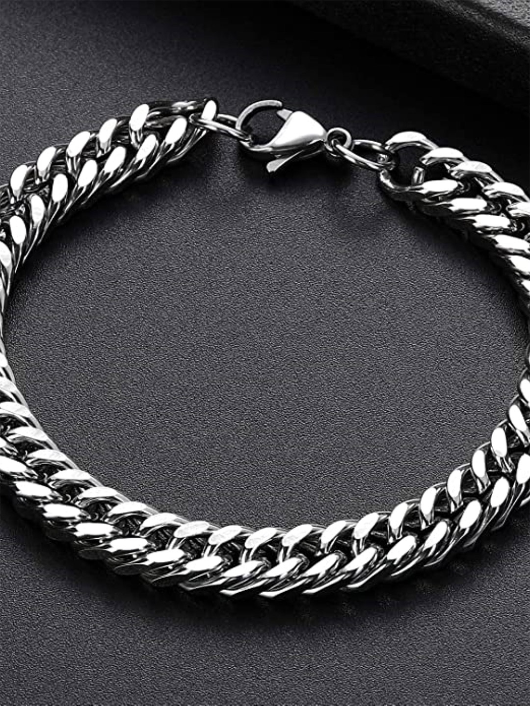 

EL REGALO Men Link Bracelet, Silver