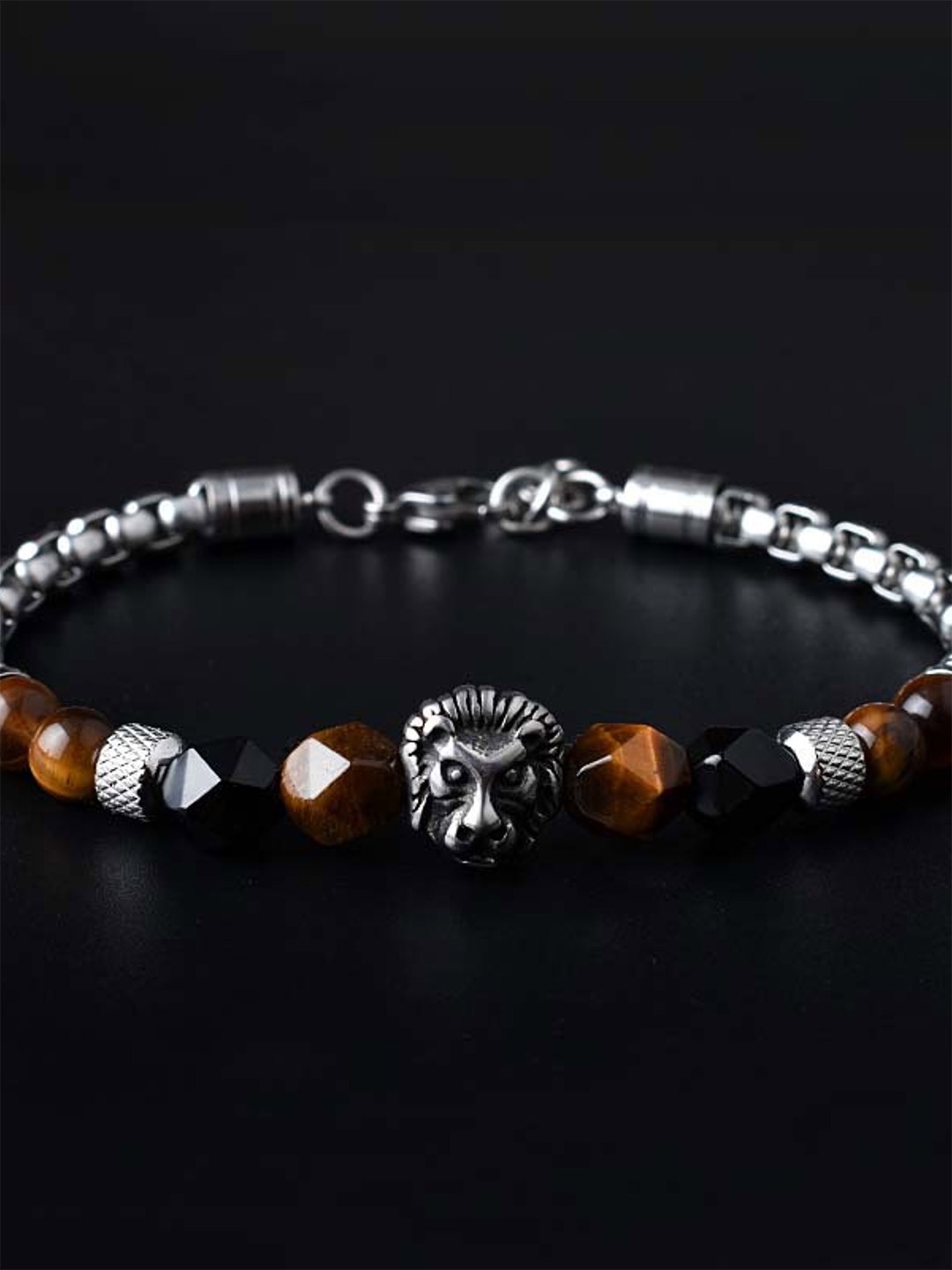 

EL REGALO Men Link Bracelet, Silver