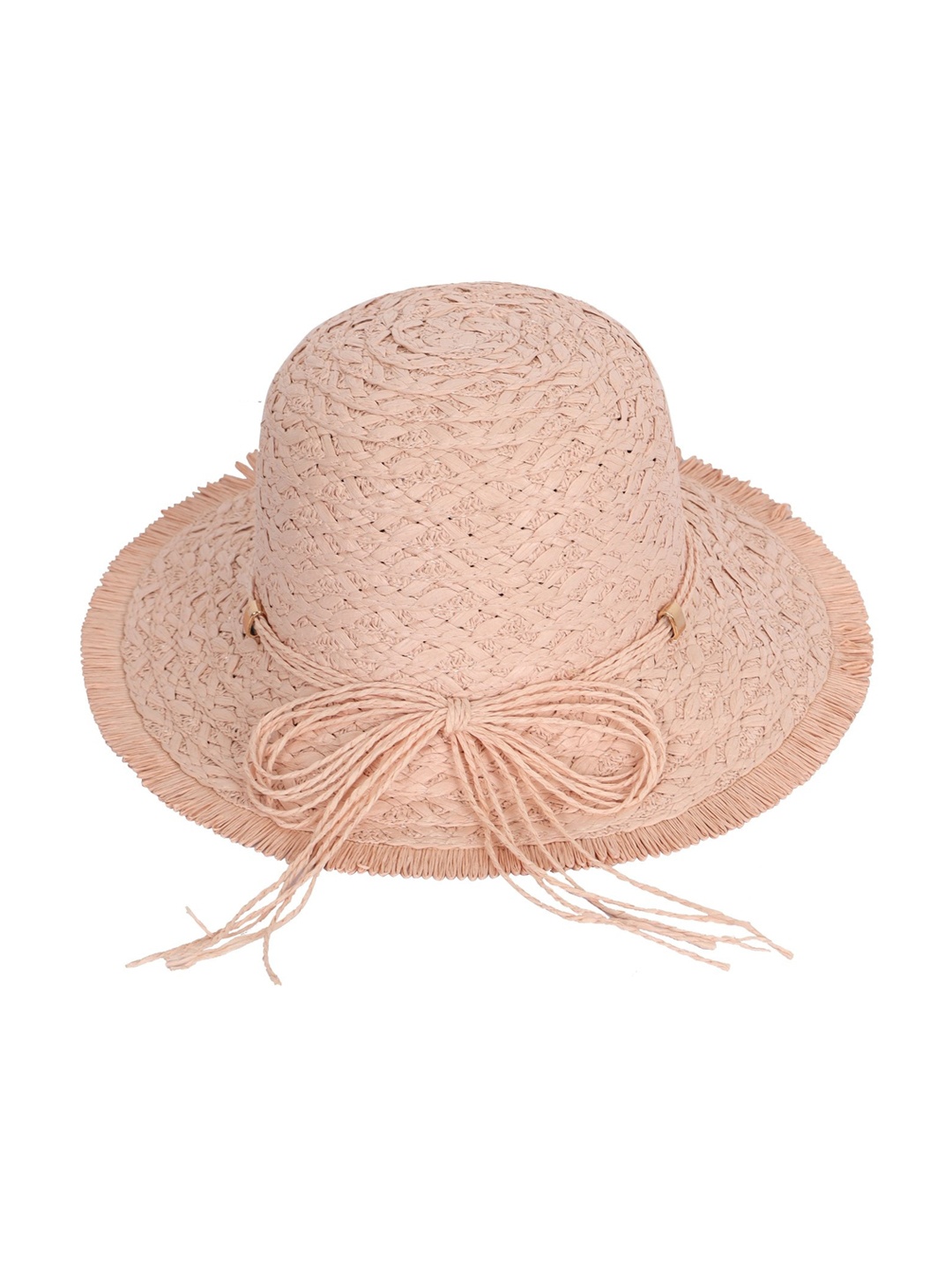 

FabSeasons Women Straw Sun Hat, Pink