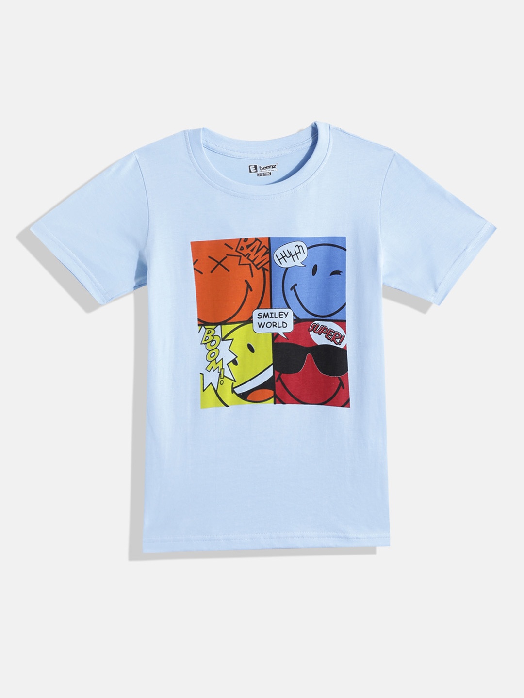 

Eteenz Boys Graphic Printed T-shirt, Blue