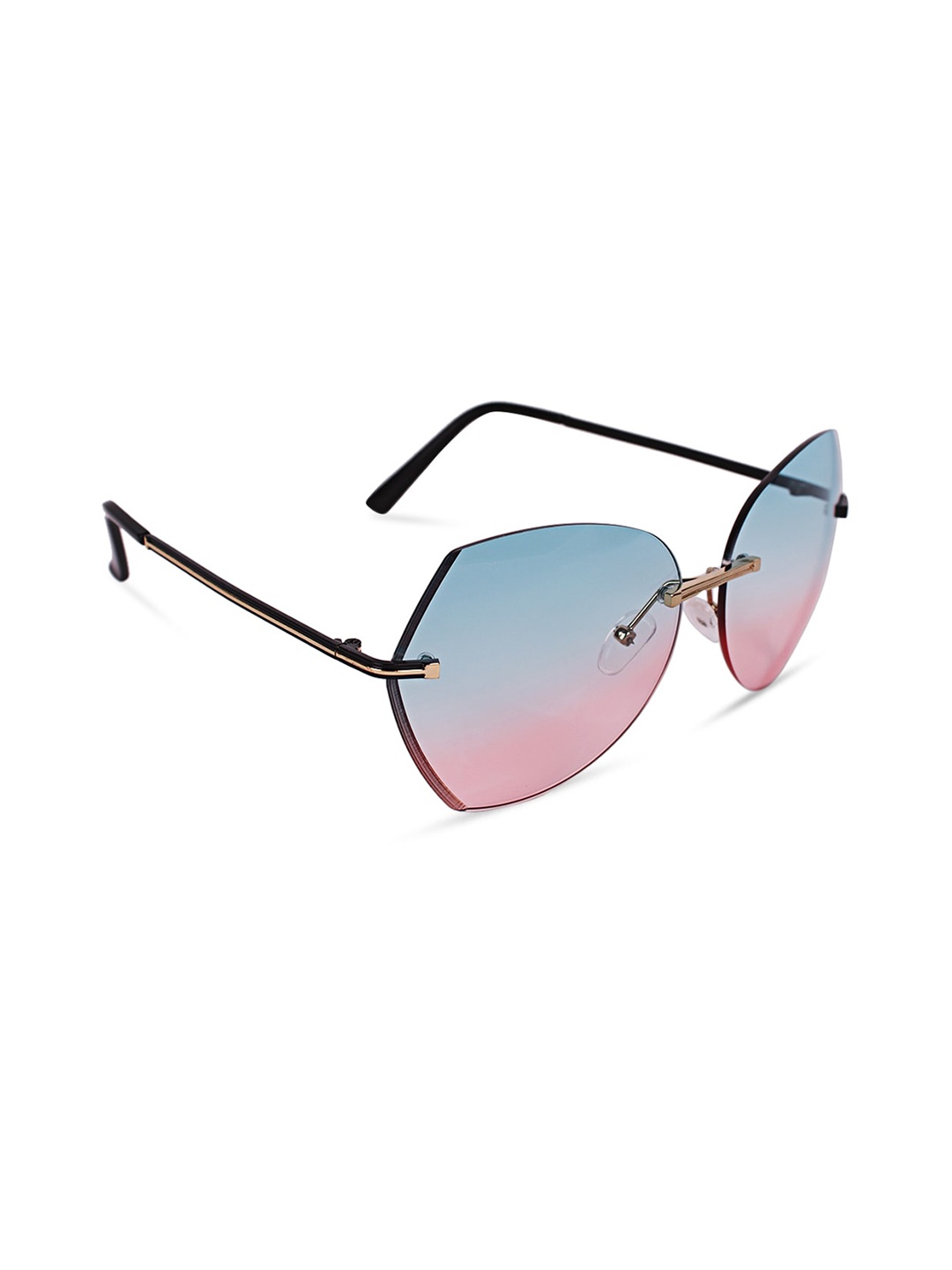 

QUIRKY Women Lens & Oversized Sunglasses With UV Protected Lens FZSG051E, Pink