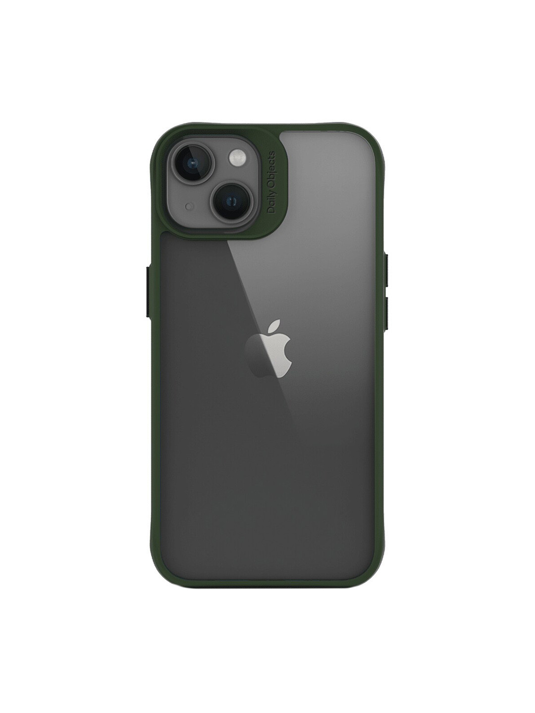 

DailyObjects Hybrid Clear iPhone 13 Phone Back Case, Green