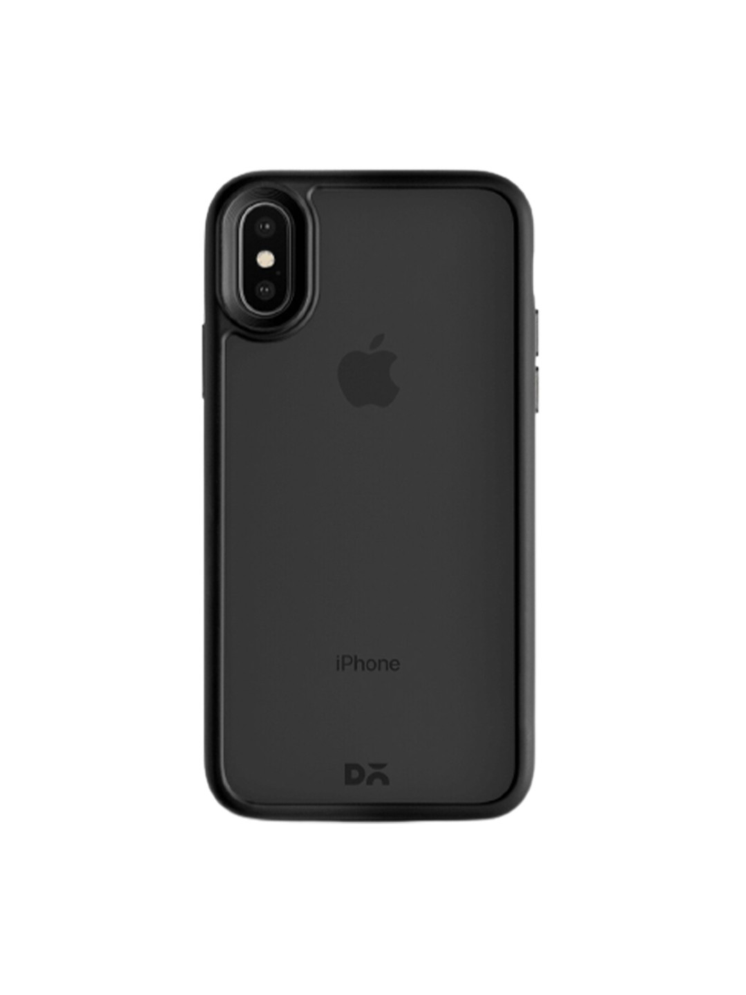 

DailyObjects Impact Resistant iPhone XS Phone Back Case, Black