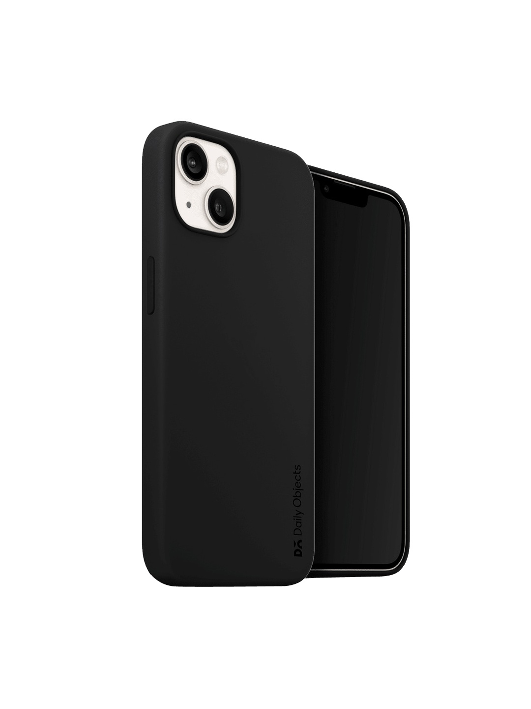 

DailyObjects iPhone 13 Mini Phone Back Cover, Black