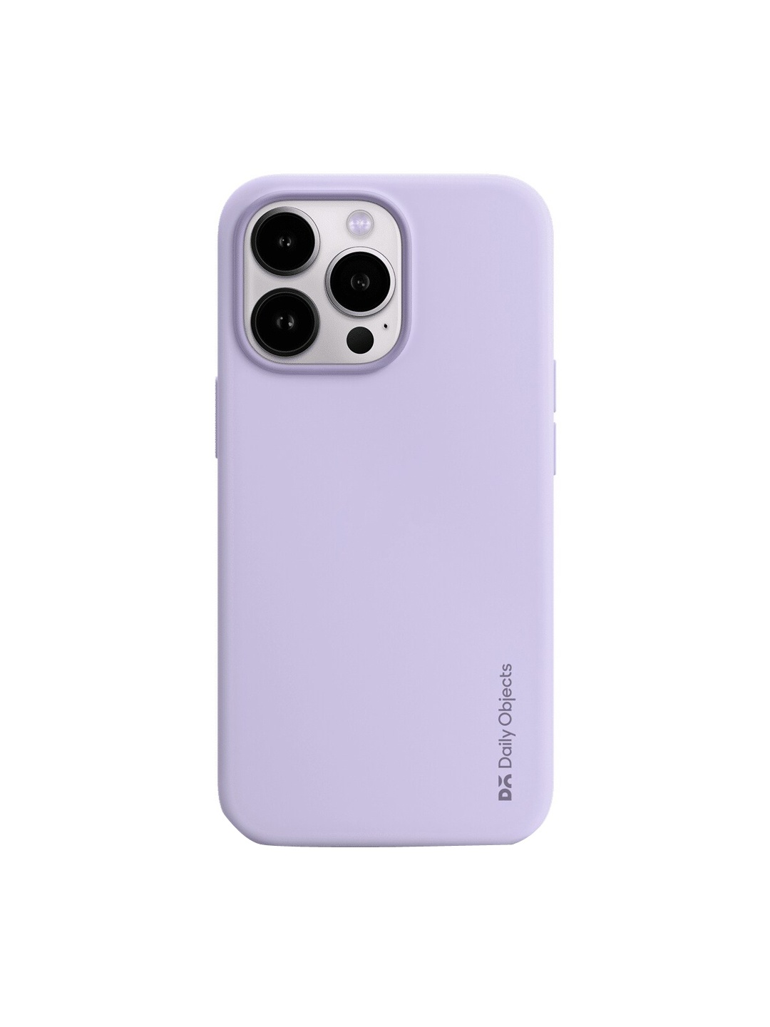 

DailyObjects iPhone 14 Pro Max Silicone Impact Resistant Back Case, Lavender