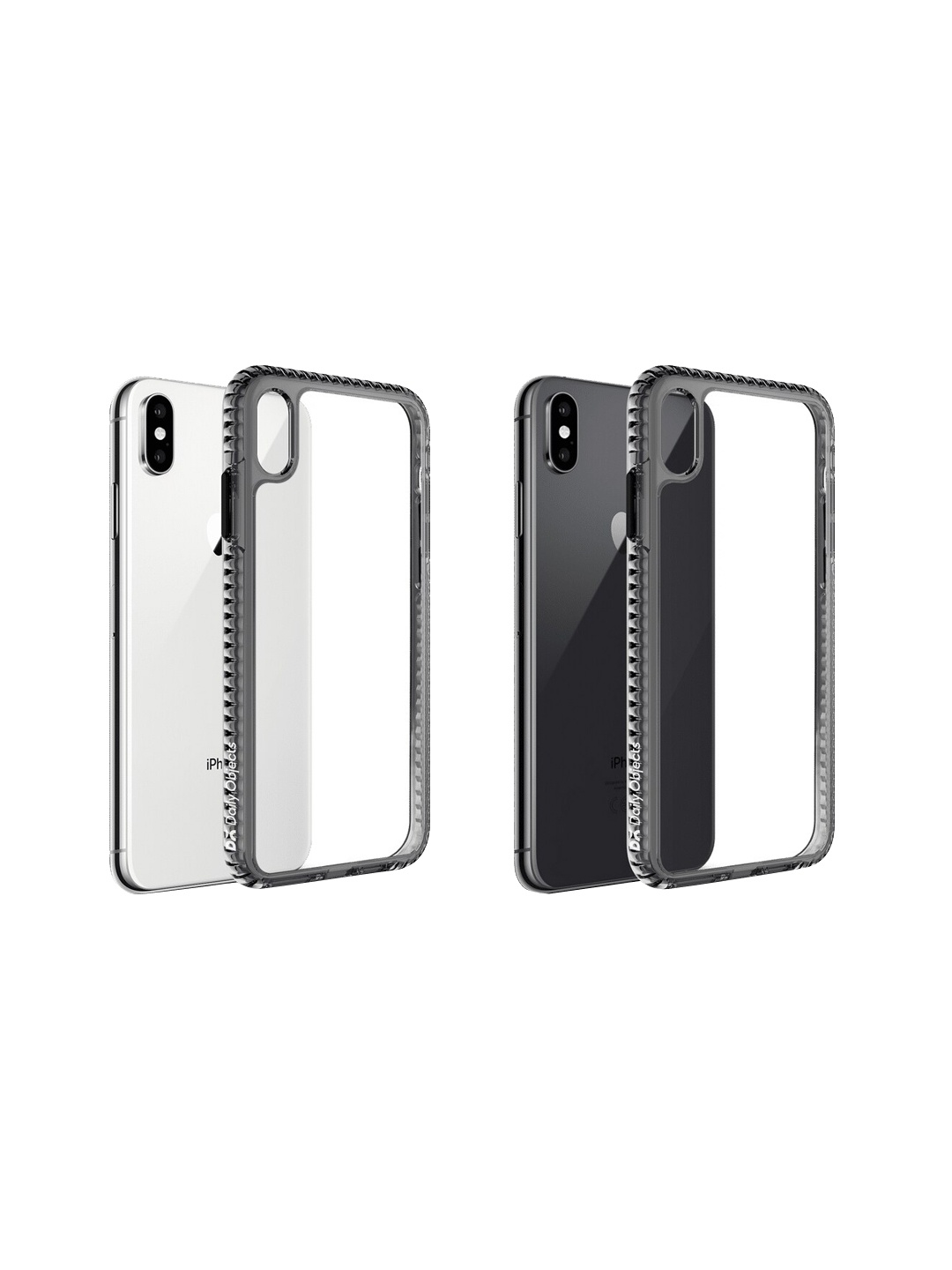 

DailyObjects Stride 2.0 Shockproof iPhoneXS Max ClearBackCase, Transparent