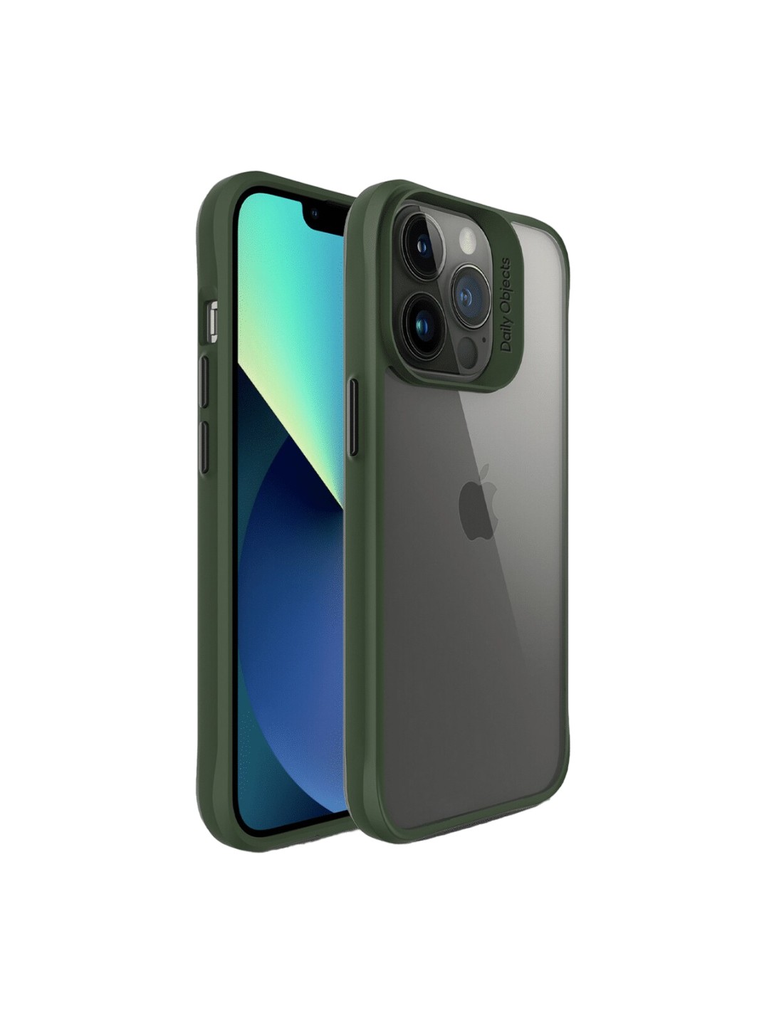 

DailyObjects iPhone 14 Pro Phone Back Cover, Green