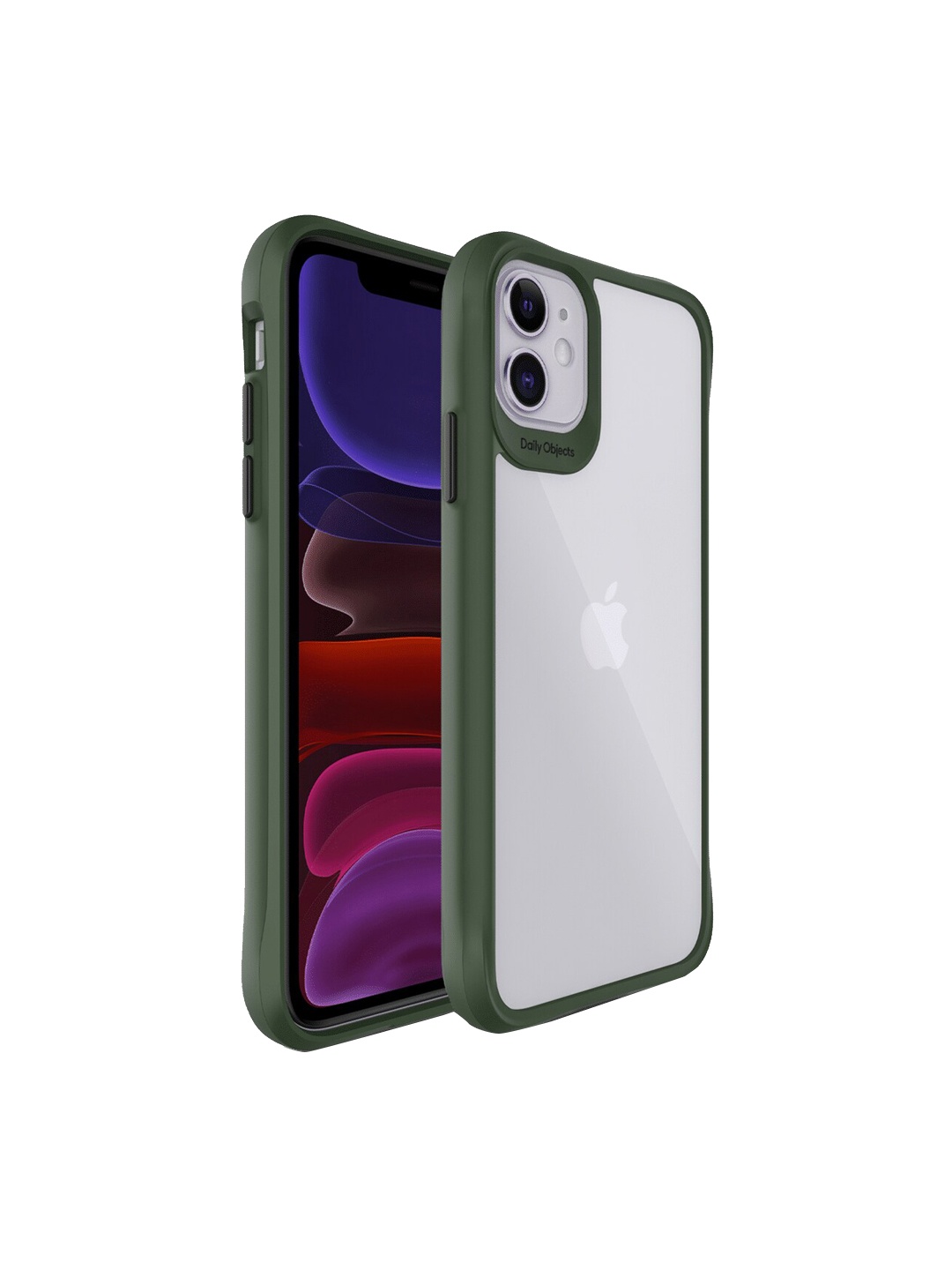 

DailyObjects Shockproof iPhone 11 Polycarbonate Phone Back Case, Transparent