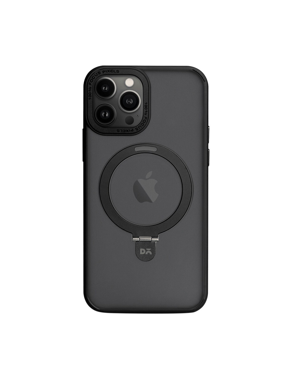 

DailyObjects Shockproof iPhone 13 Pro Polycarbonate Phone Back Case, Black