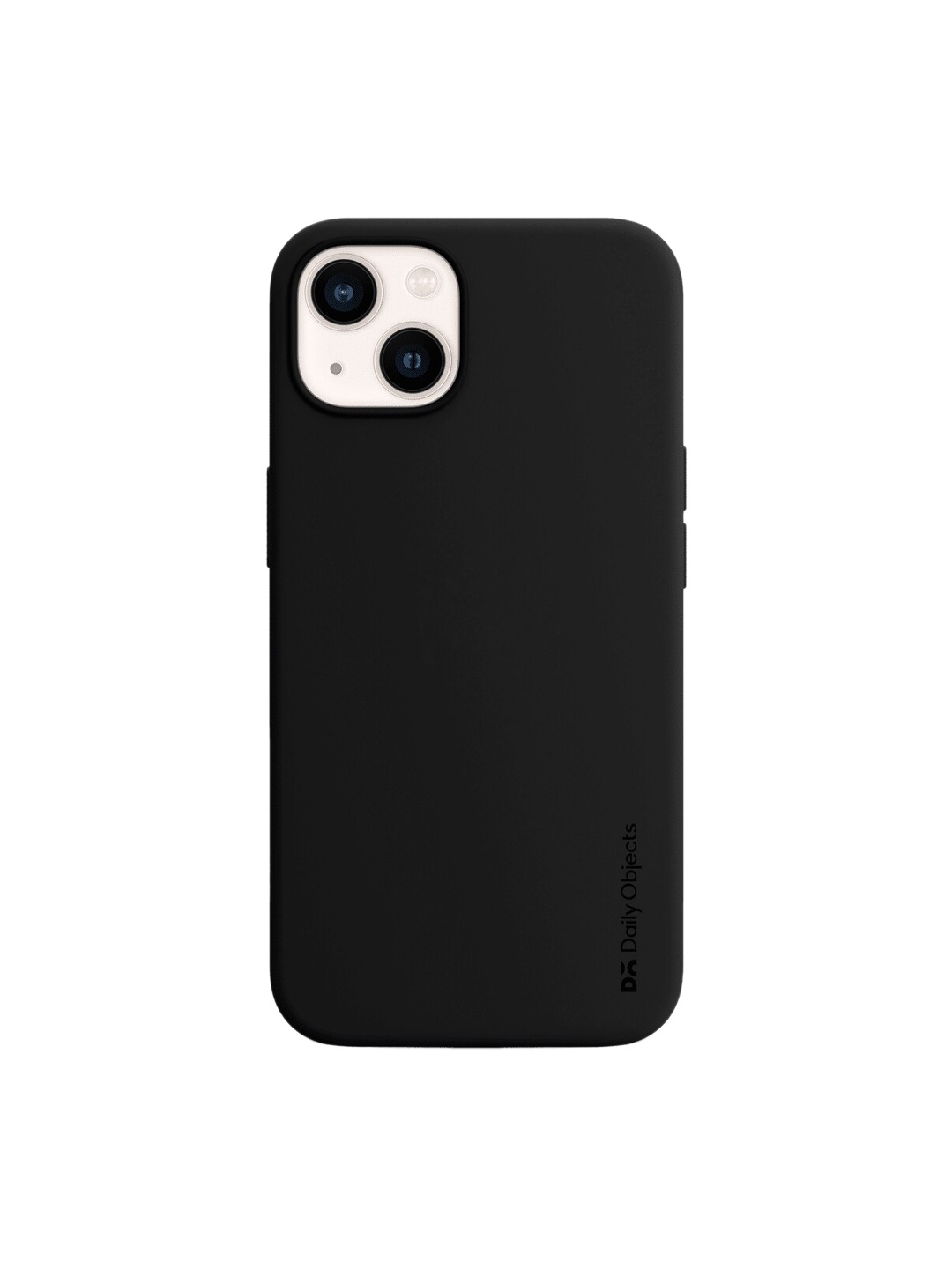 

DailyObjects Silicone iPhone 13 Phone Back Case, Black