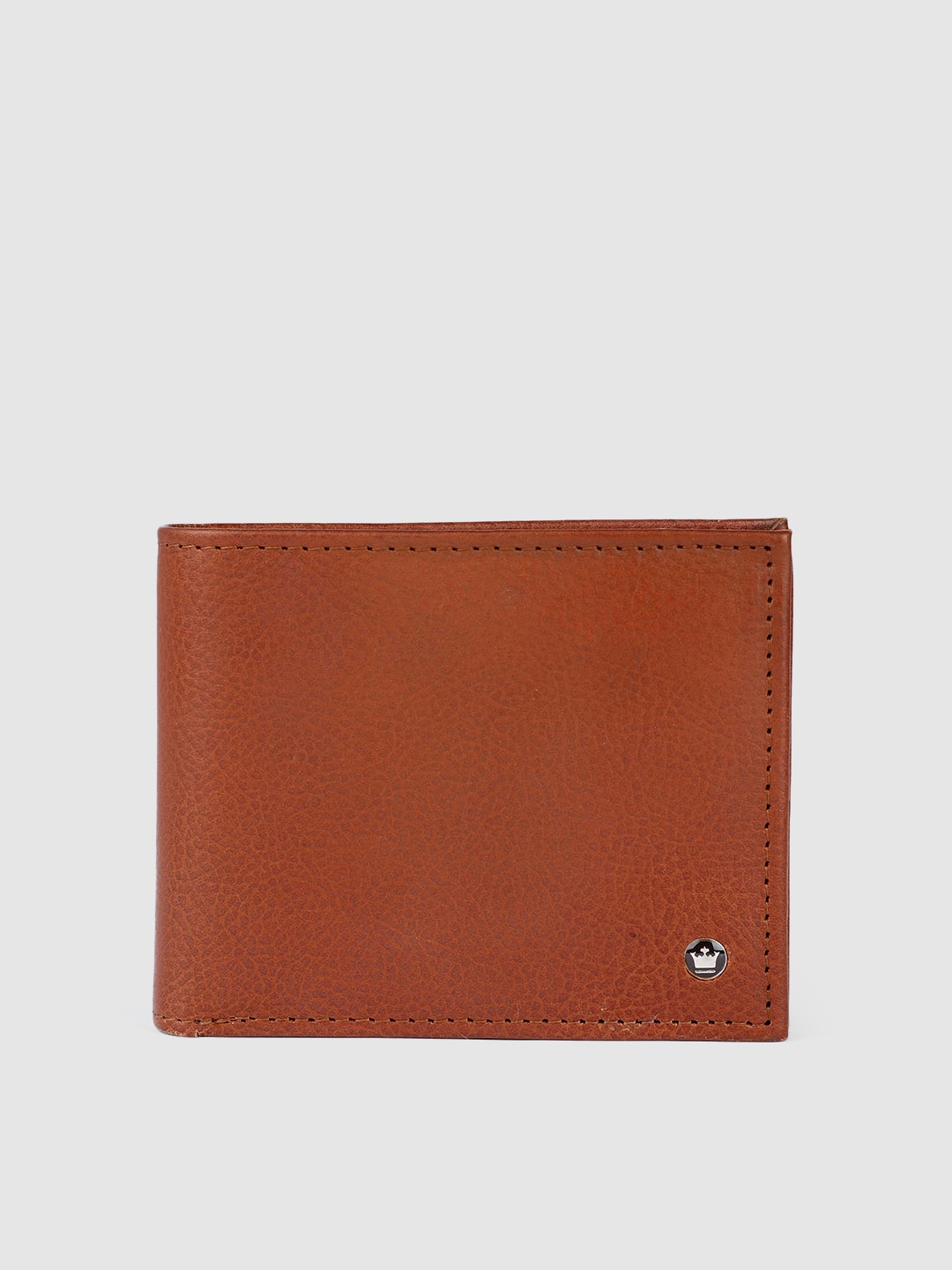 

Louis Philippe Men Leather Two Fold Wallet, Tan