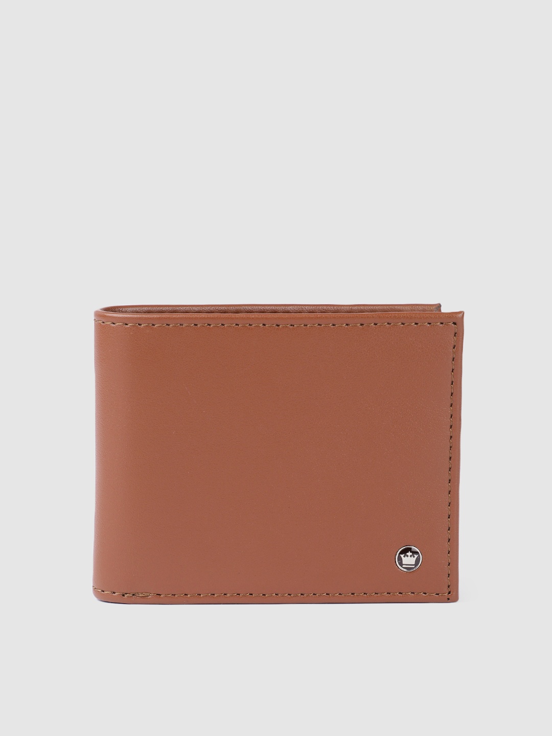 

Louis Philippe Men Two Fold Wallet, Tan