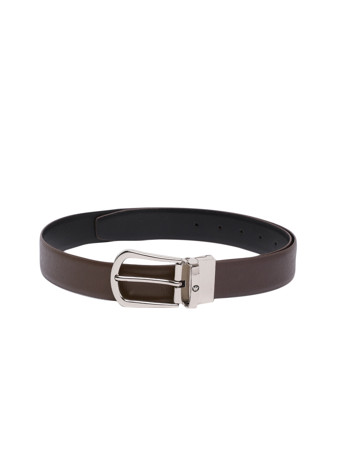 

Louis Philippe Men Reversible Leather Belt, Black