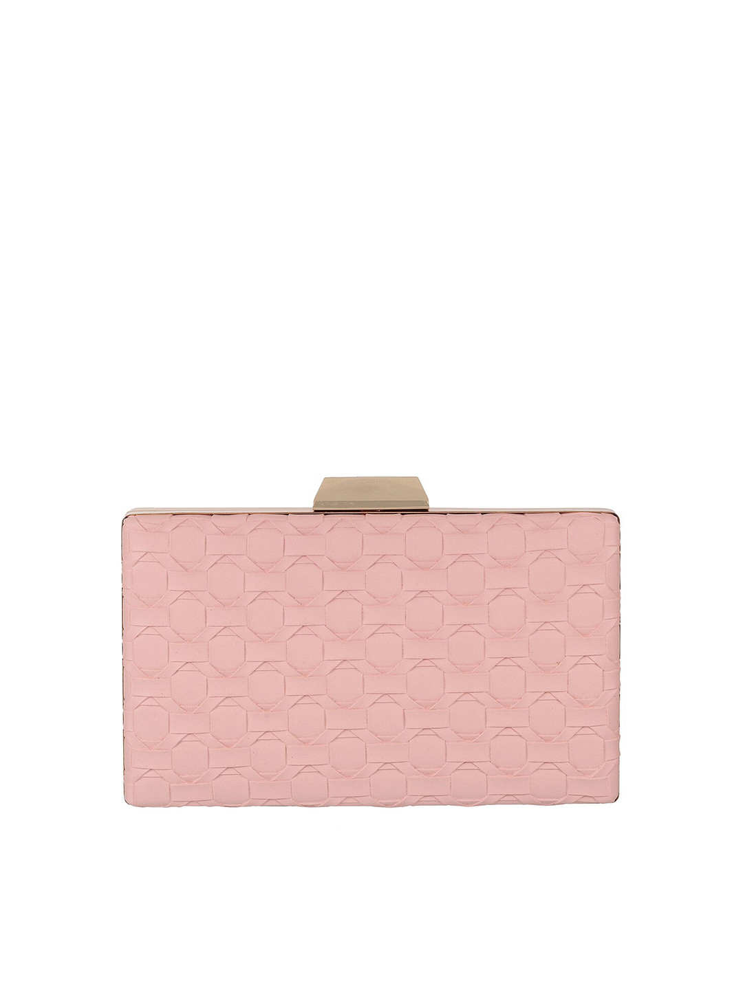 

Mochi Textured Purse Clutch, Pink