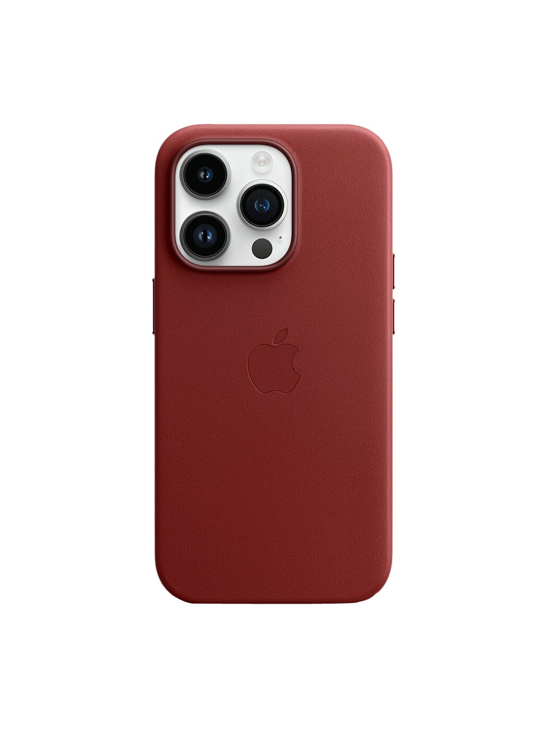 

TREEMODA Textured iPhone 13 Pro Leather Phone Back Case, Brown