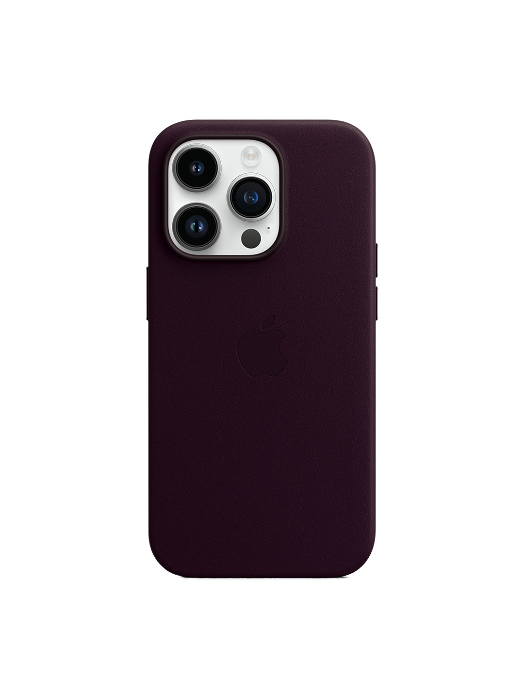 

TREEMODA iPhone 14 Pro Magsafe Leather Back Case, Burgundy