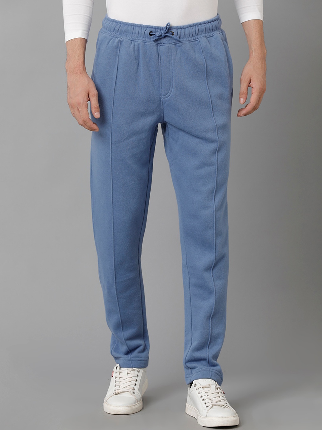 

Voi Jeans Mid-Rise Track Pants, Blue